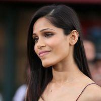 Freida Pinto seen at The Grove  for news programme 'Extra' | Picture 121318